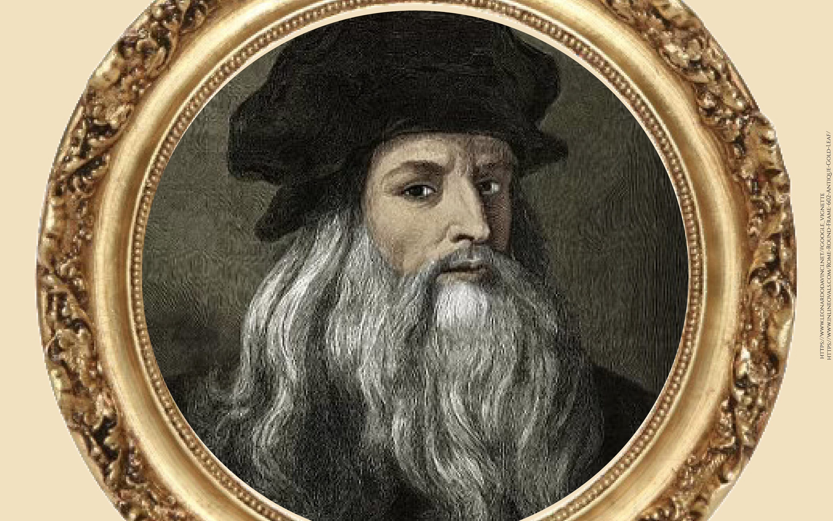 A screenshot of the framed picture of one of the 3 artists.