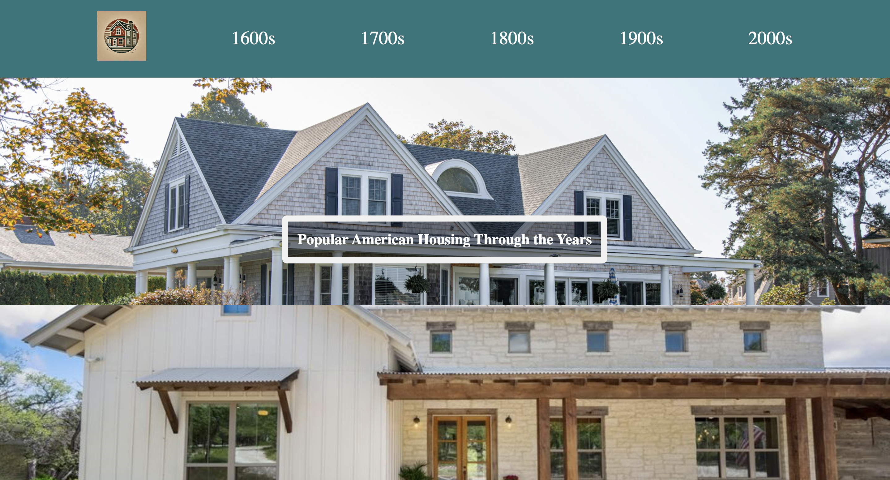 The home image of the Housing project.